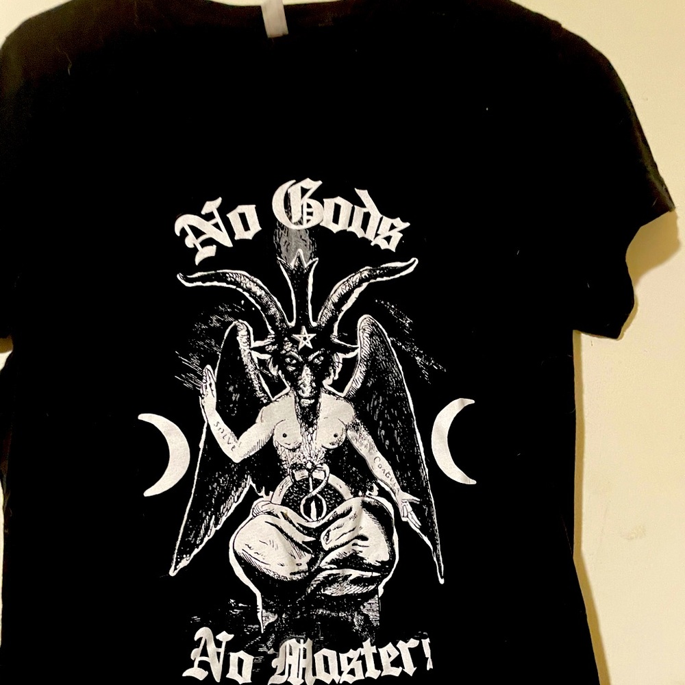 No Gods No Masters women’s cut tee